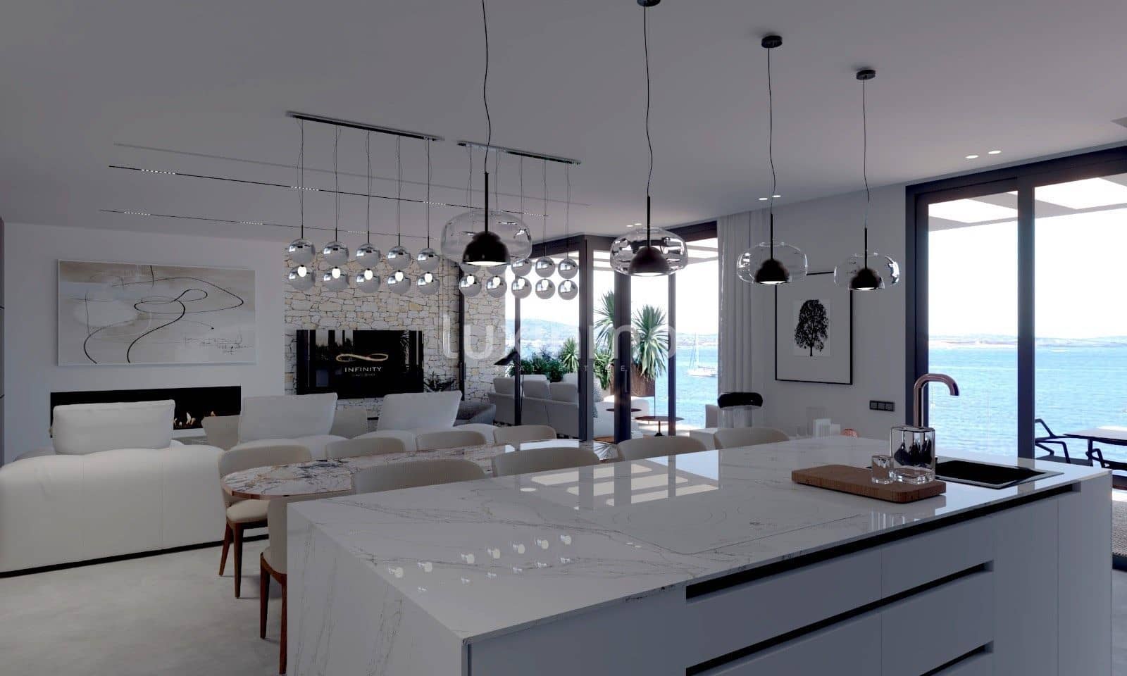 1 sypialnia Mieszkanie na sprzedaż w Sant Antoni de Portmany z basenem garażem - 530 000 € (Ref: 10079292)