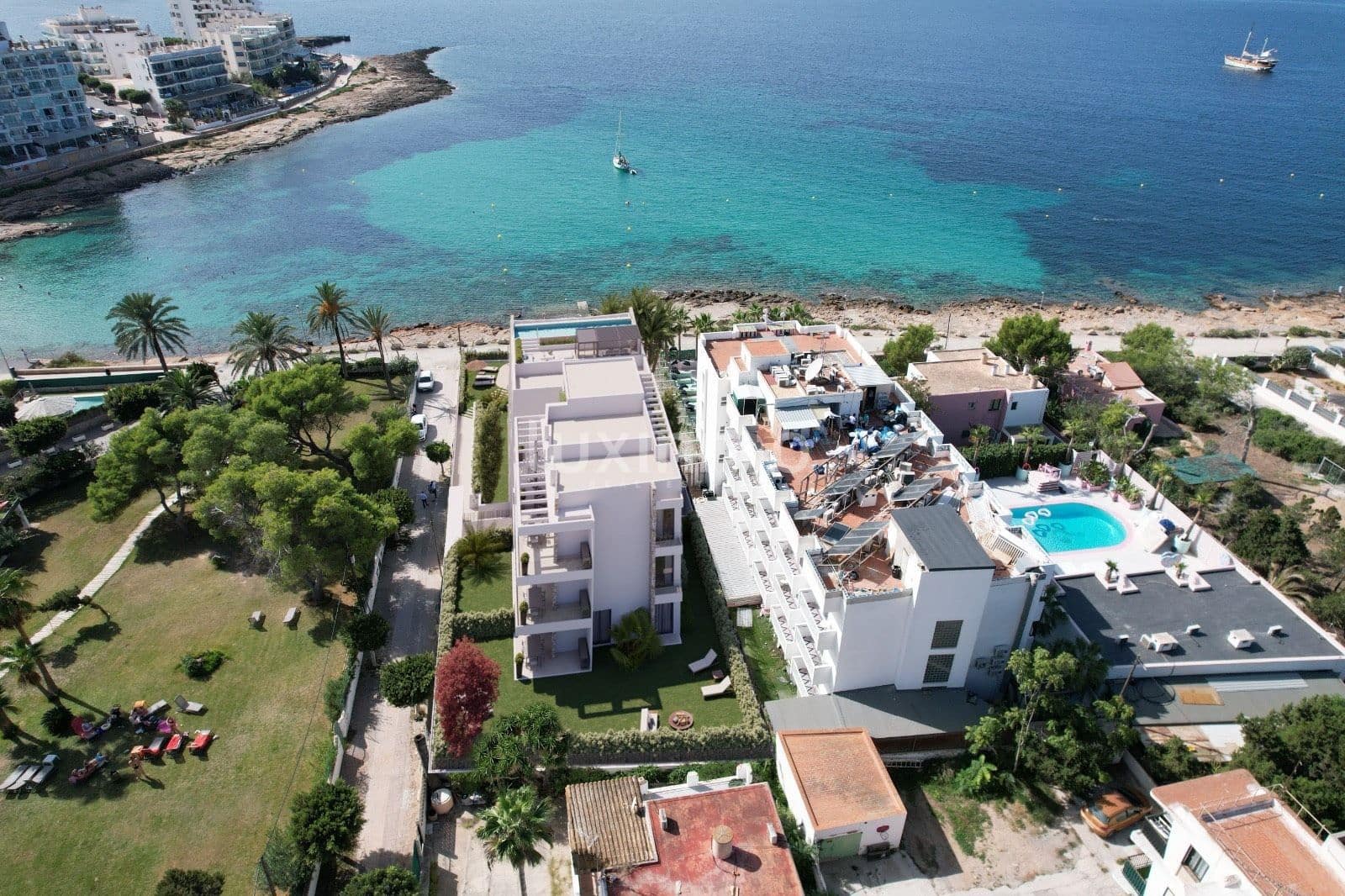 1 sypialnia Mieszkanie na sprzedaż w Sant Antoni de Portmany z basenem garażem - 530 000 € (Ref: 10079292)