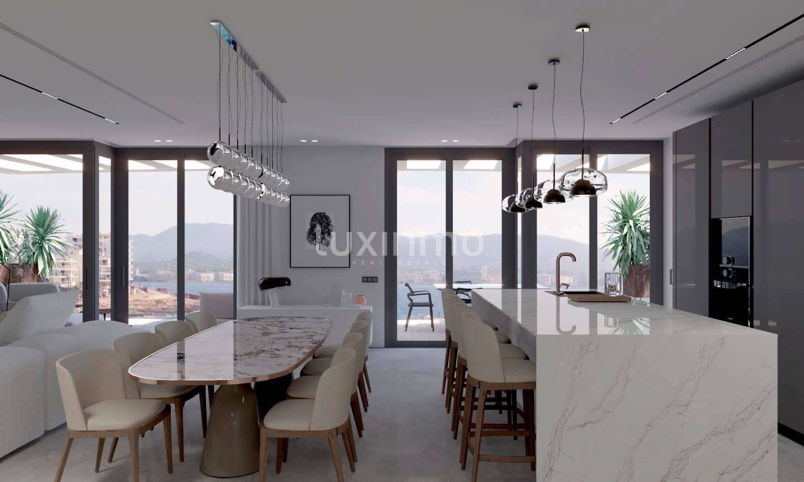 1 sypialnia Mieszkanie na sprzedaż w Sant Antoni de Portmany z basenem garażem - 530 000 € (Ref: 10079292)