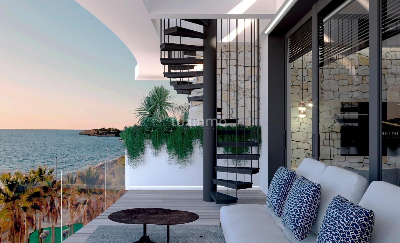 1 sypialnia Mieszkanie na sprzedaż w Sant Antoni de Portmany z basenem garażem - 530 000 € (Ref: 10079292)