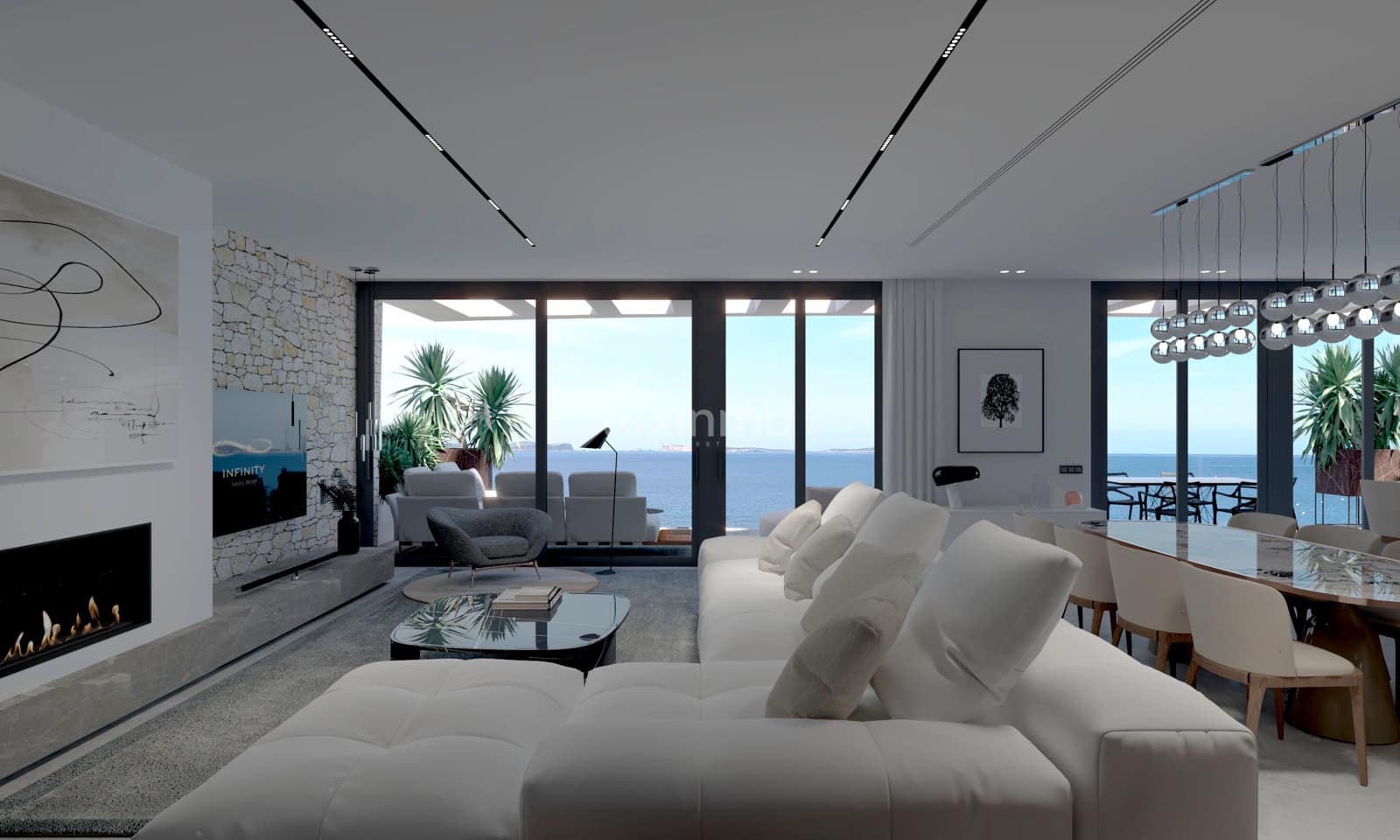 1 sypialnia Mieszkanie na sprzedaż w Sant Antoni de Portmany z basenem garażem - 530 000 € (Ref: 10079292)