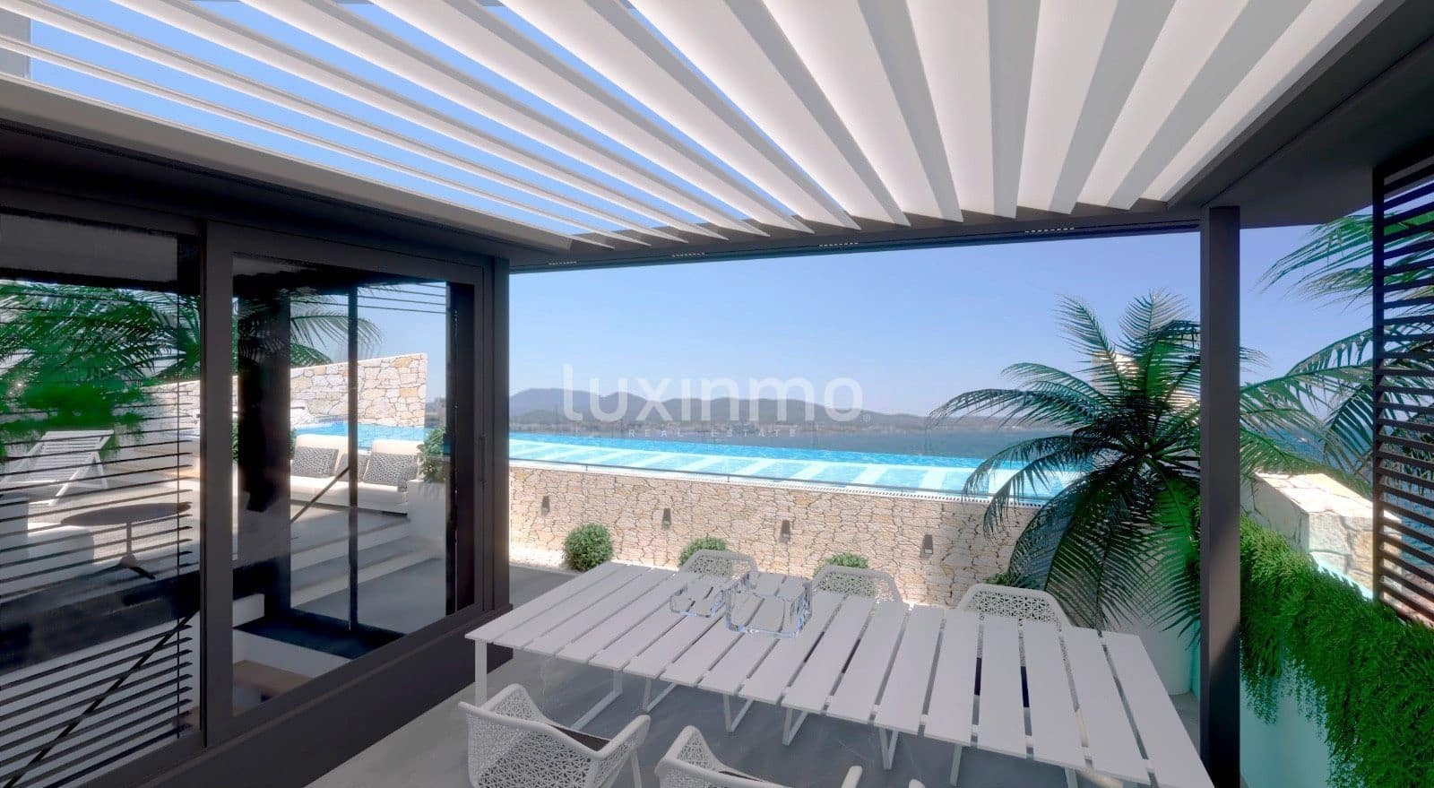 1 sypialnia Mieszkanie na sprzedaż w Sant Antoni de Portmany z basenem garażem - 530 000 € (Ref: 10079292)