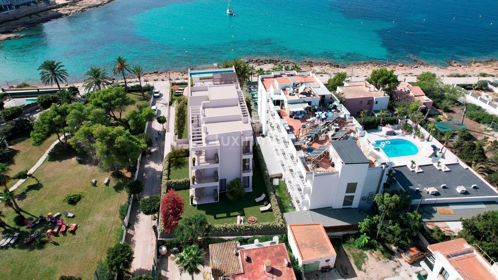 1 sypialnia Mieszkanie na sprzedaż w Sant Antoni de Portmany z basenem garażem - 530 000 € (Ref: 10079292)