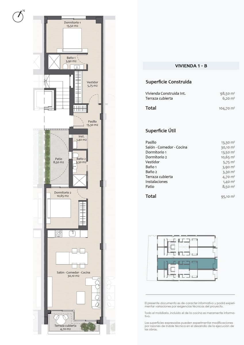 2 camera da letto Appartamento in vendita in Altea con garage - 465.000 € (Rif: 10079311)
