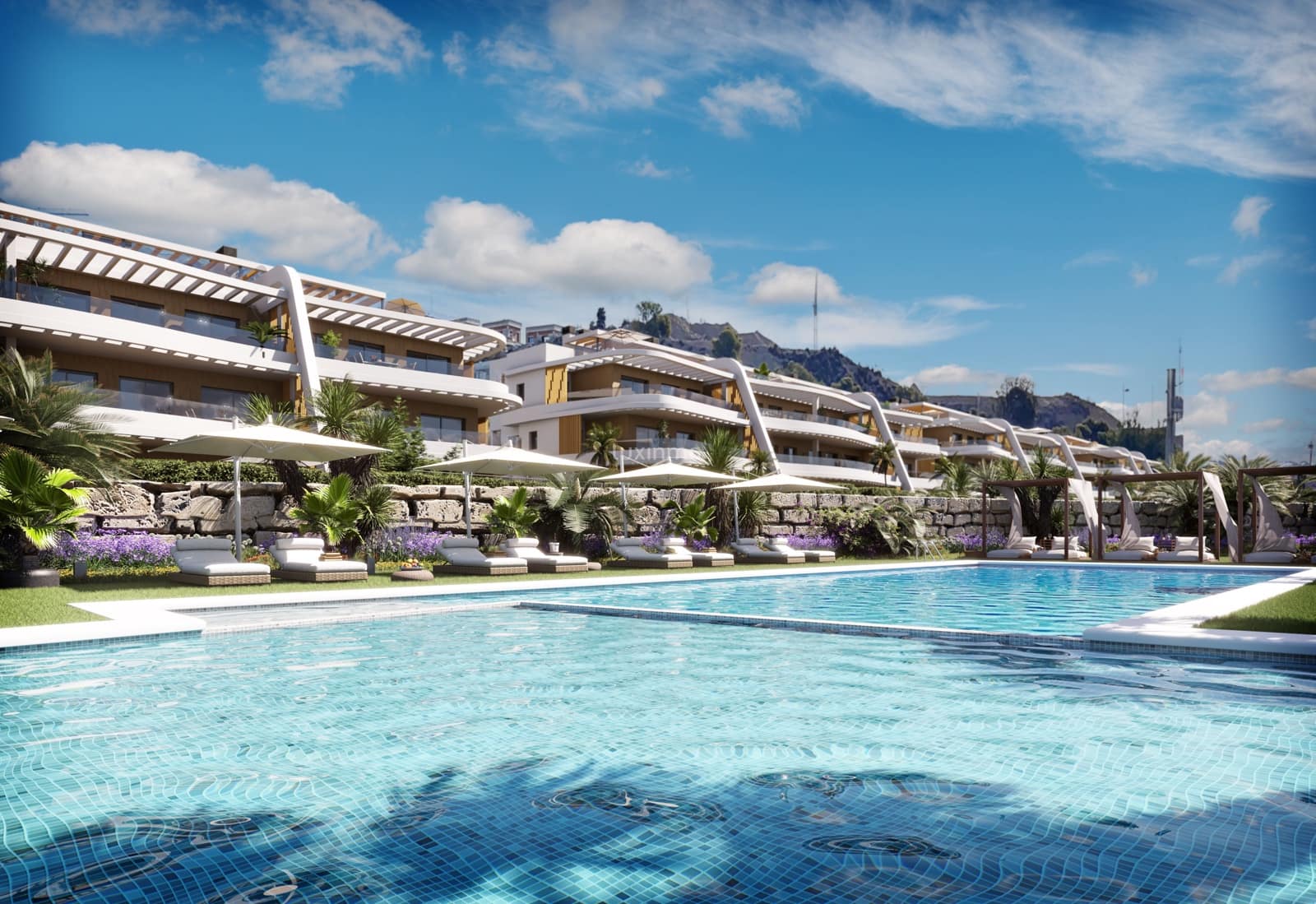 Ático de 3 habitaciones en Finestrat en venta con piscina garaje - 595.000 € (Ref: 10079329)