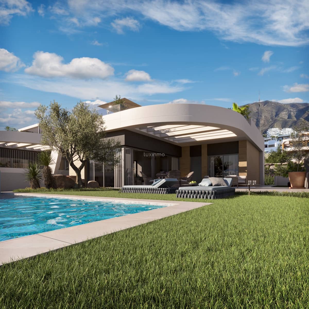 Ático de 3 habitaciones en Finestrat en venta con piscina garaje - 595.000 € (Ref: 10079329)