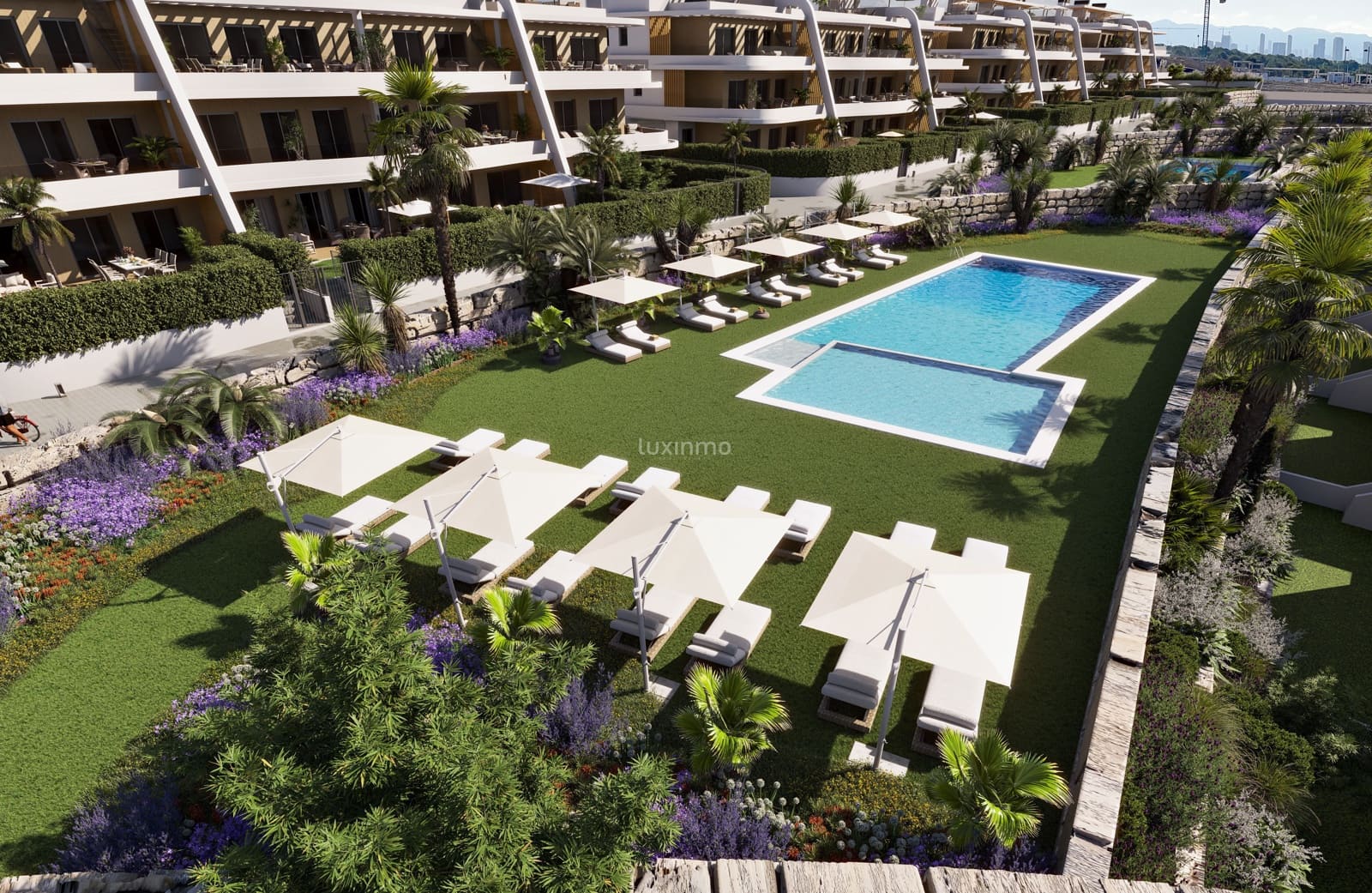 Ático de 3 habitaciones en Finestrat en venta con piscina garaje - 595.000 € (Ref: 10079329)