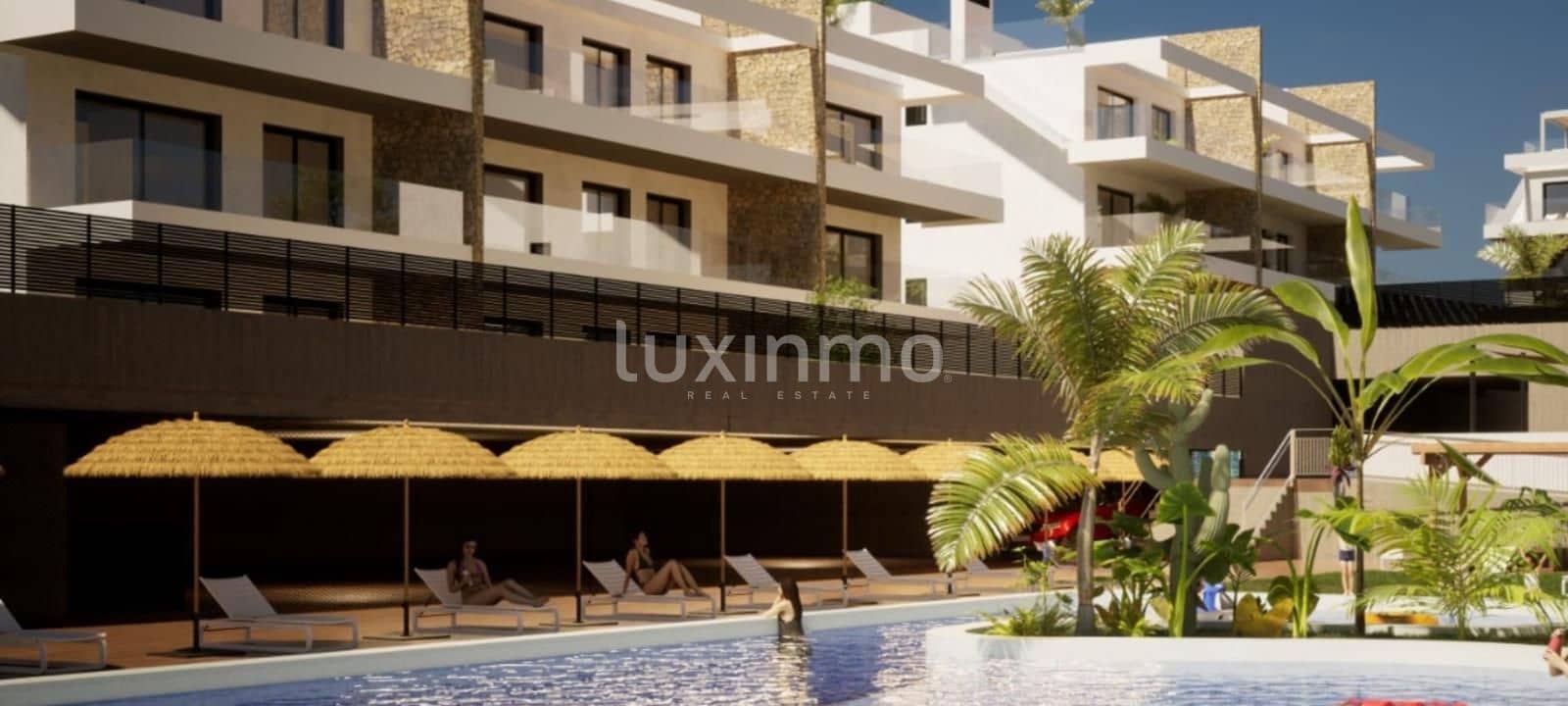 2 sypialnia Apartament na sprzedaż w Finestrat z basenem garażem - 335 000 € (Ref: 10079355)