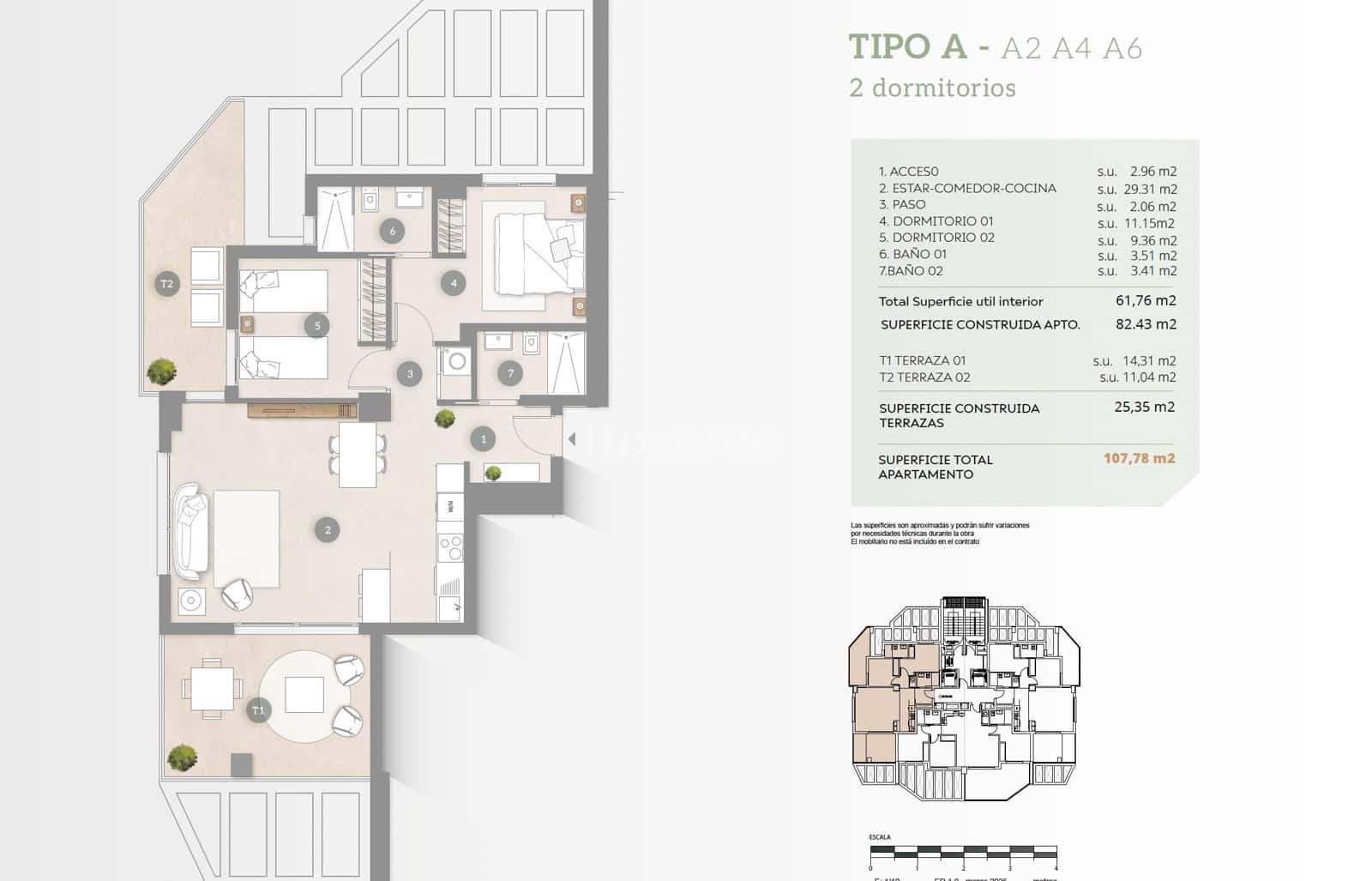 2 camera da letto Appartamento in vendita in Calpe / Calp con piscina garage - 430.000 € (Rif: 10079363)