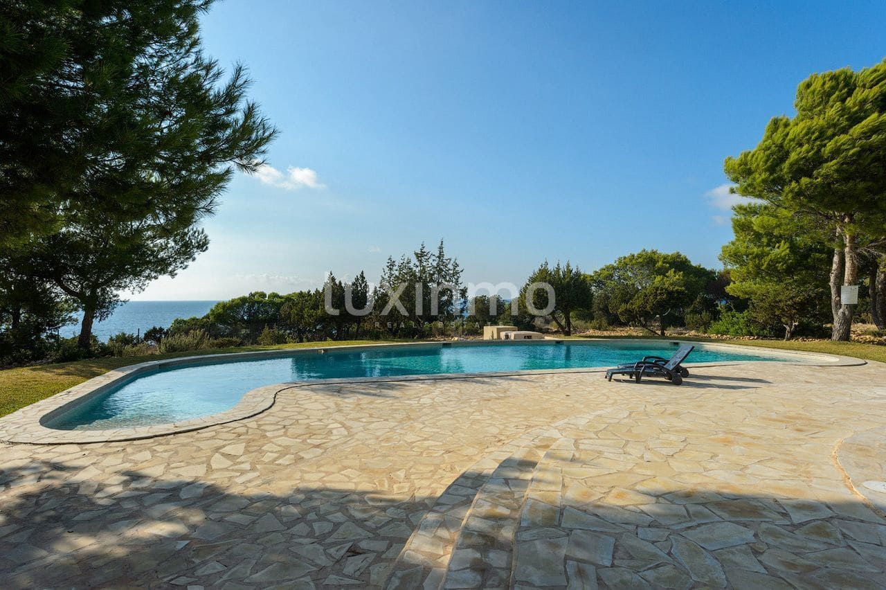 2 sypialnia Willa na sprzedaż w Cala Tarida z basenem garażem - 1 350 000 € (Ref: 10079368)