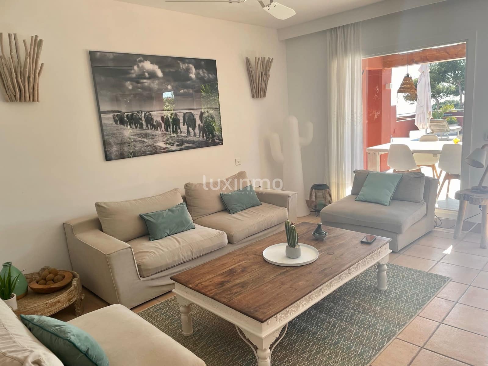 2 sypialnia Willa na sprzedaż w Cala Tarida z basenem garażem - 1 350 000 € (Ref: 10079368)
