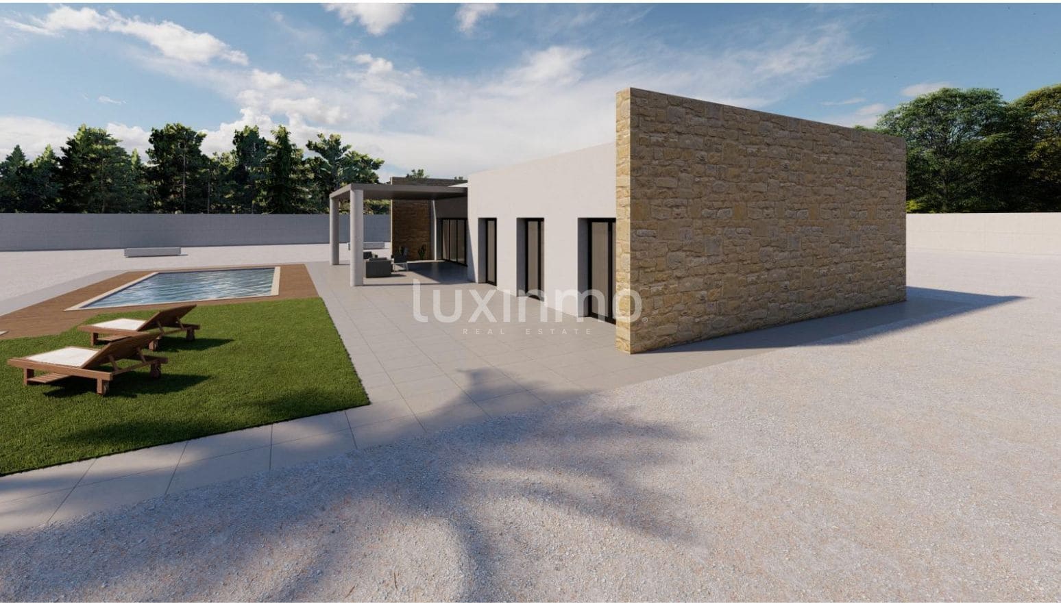 3 Zimmer Villa zu verkaufen in Pinoso mit Pool Garage - 365.000 € (Ref: 10079375)