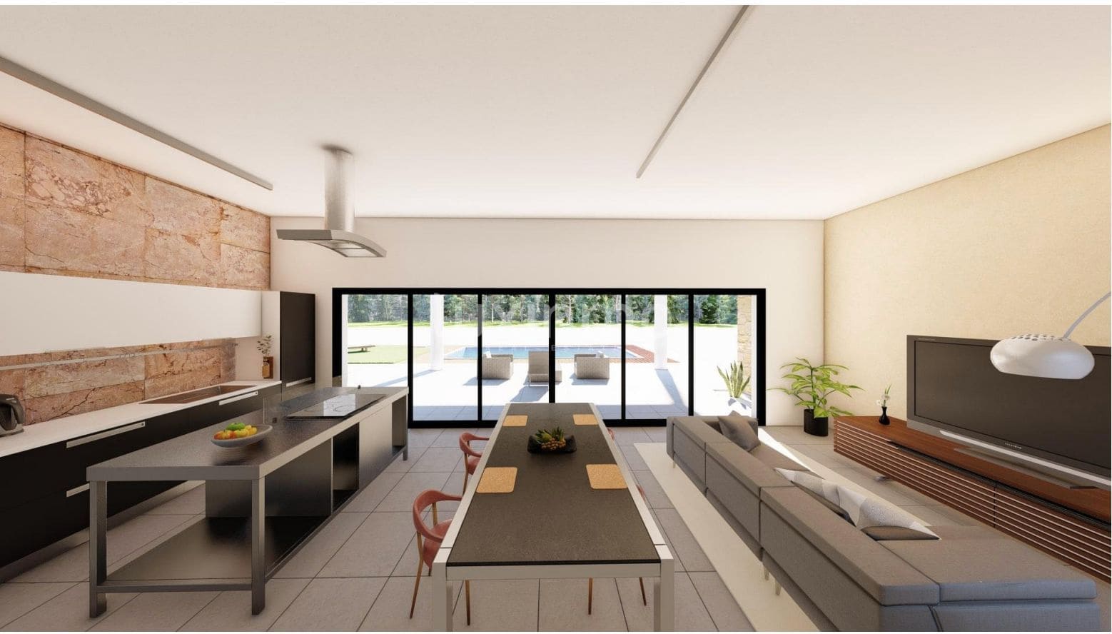 3 Zimmer Villa zu verkaufen in Pinoso mit Pool Garage - 365.000 € (Ref: 10079375)