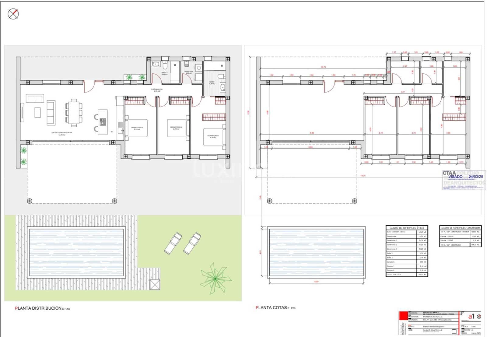 3 Zimmer Villa zu verkaufen in Pinoso mit Pool Garage - 365.000 € (Ref: 10079375)