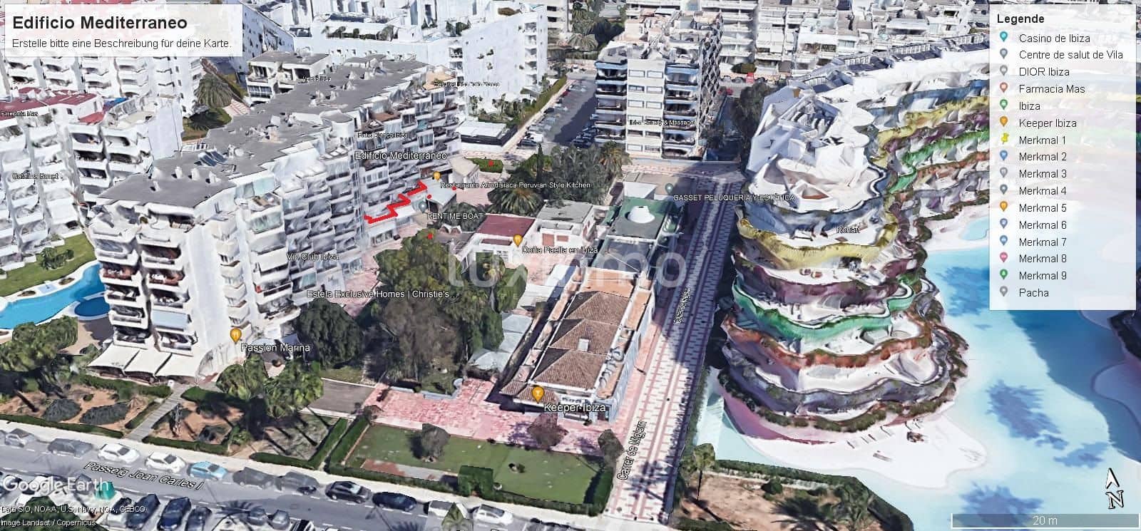 1 bedroom Apartment for sale in Ibiza / Eivissa town with pool - € 550,000 (Ref: 10079387)