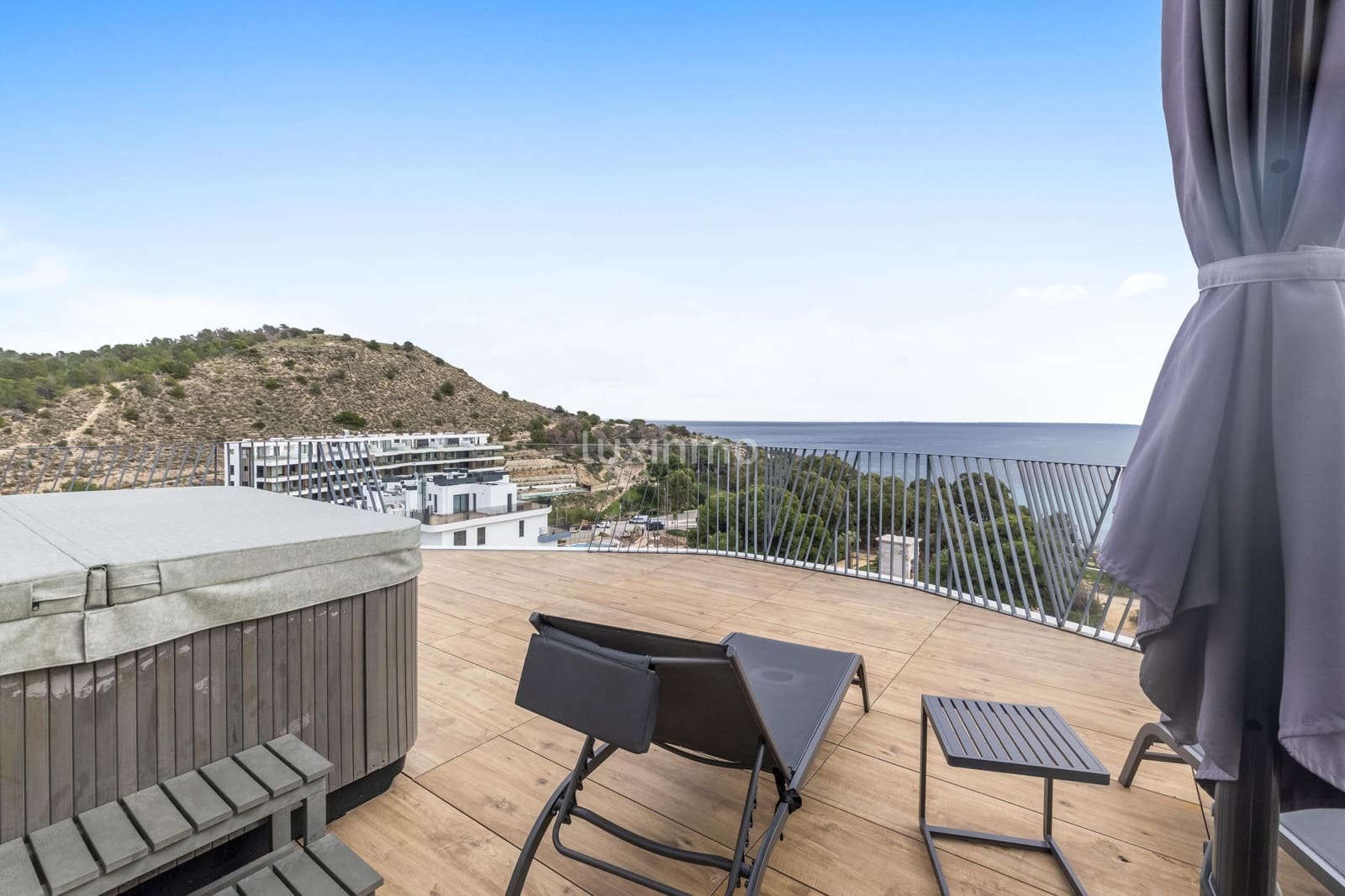 3 chambre Penthouse à vendre à La Villajoyosa / Vila Joiosa avec piscine garage - 1 150 000 € (Ref: 10079390)