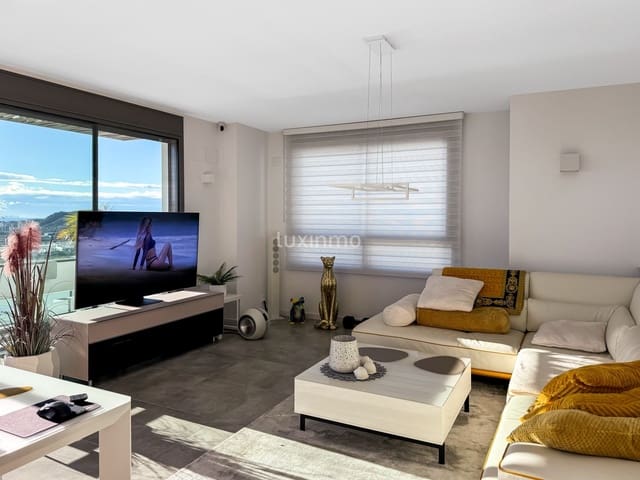 3 sypialnia Apartament na sprzedaż w Finestrat z basenem garażem - 689 000 € (Ref: 10079408)
