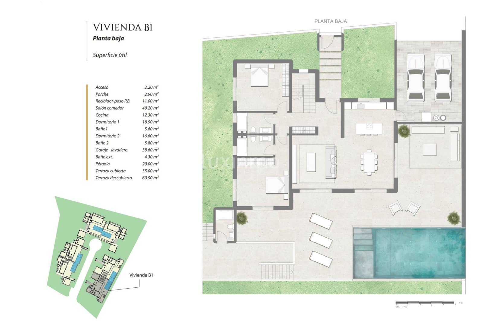 3 soverom Villa til salgs i Teulada med svømmebasseng garasje - € 1 690 000 (Ref: 10079414)