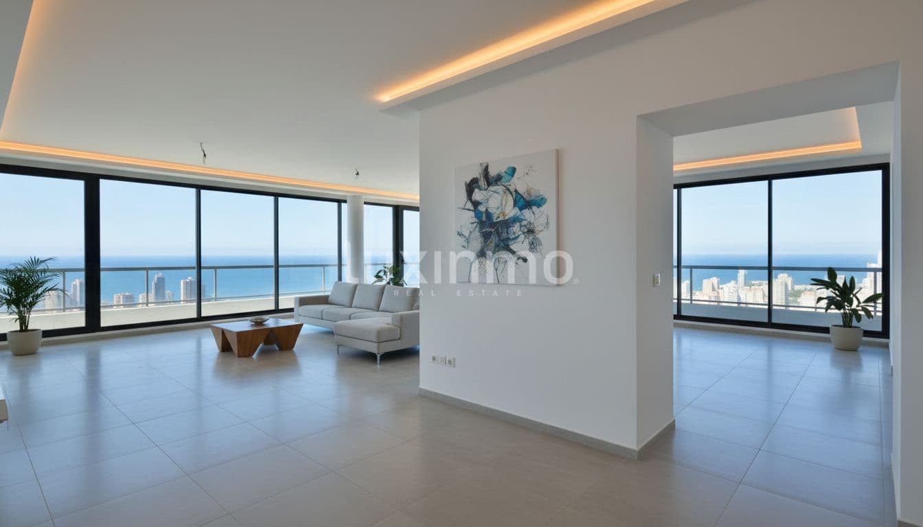 4 makuuhuone Kattohuoneisto myytävänä paikassa Benidorm mukana uima-altaan 
autotalli - 890 000 € (Ref: 10079422)