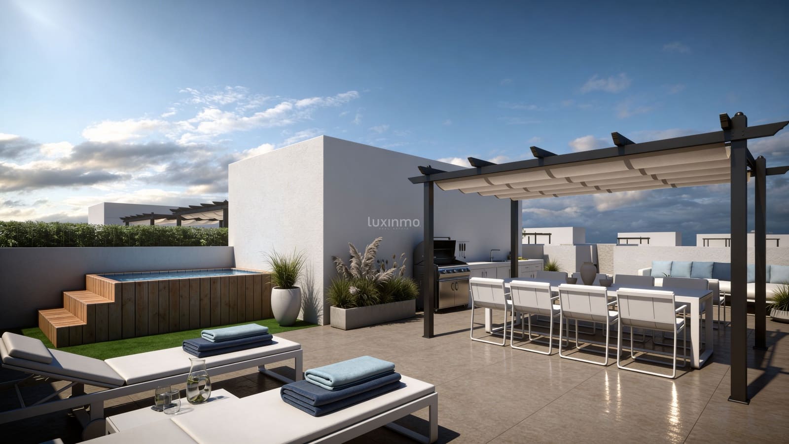 2 bedroom Penthouse for sale in La Nucia with pool garage - € 469,500 (Ref: 10079426)