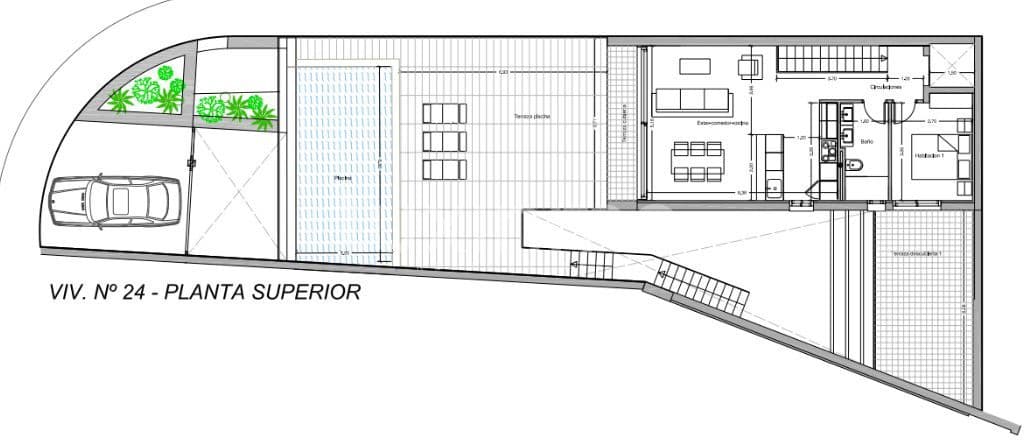 Chalet de 3 habitaciones en La Nucia en venta con piscina garaje - 656.217 € (Ref: 10079429)