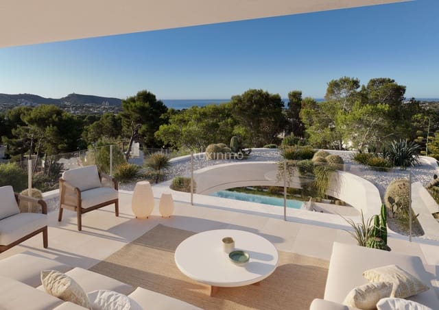 5 sypialnia Willa na sprzedaż w Teulada Pueblo, Teulada-Moraira z basenem garażem - 1 790 000 € (Ref: 10079441)
