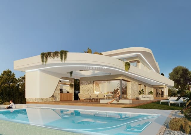5 sypialnia Willa na sprzedaż w Teulada Pueblo, Teulada-Moraira z basenem garażem - 1 790 000 € (Ref: 10079441)