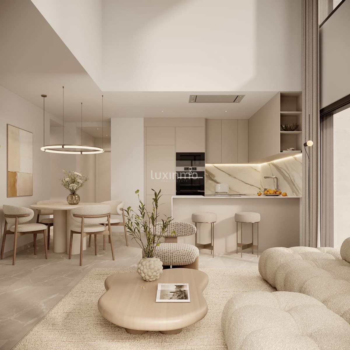 3 sypialnia Penthouse na sprzedaż w Calpe / Calp z basenem garażem - 1 150 000 € (Ref: 10079461)