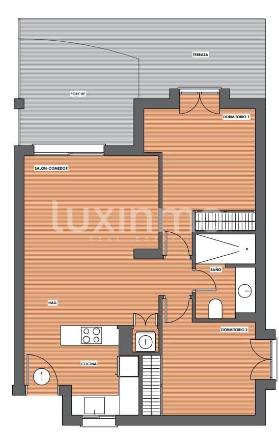 2 soveværelse Lejlighed til salg i Denia med swimmingpool garage - € 381.150 (Ref: 10079463)