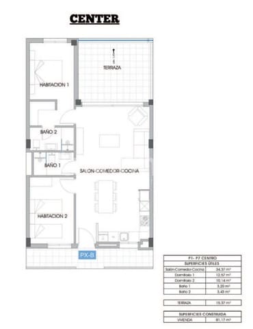 2 slaapkamer Appartement te koop in Finestrat met zwembad garage - € 349.000 (Ref: 10079483)