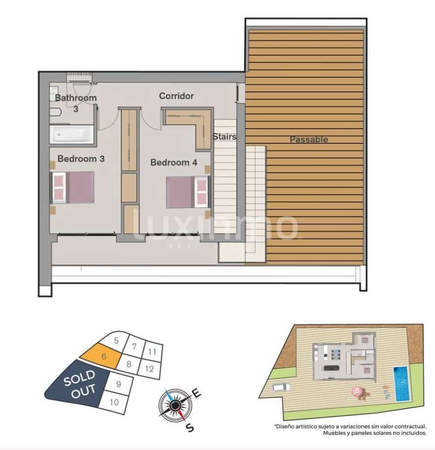 Chalet de 4 habitaciones en Finestrat en venta con piscina garaje - 750.000 € (Ref: 10079485)