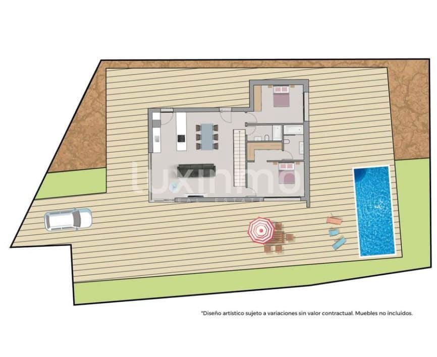 Chalet de 4 habitaciones en Finestrat en venta con piscina garaje - 750.000 € (Ref: 10079485)