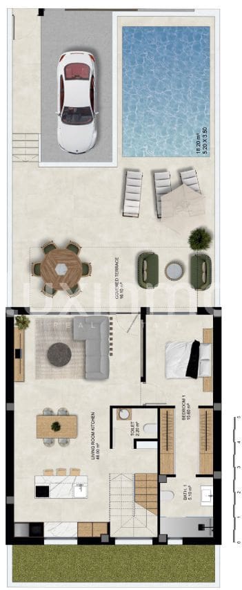 3 sypialnia Willa na sprzedaż w Dolores z basenem garażem - 389 000 € (Ref: 10079487)