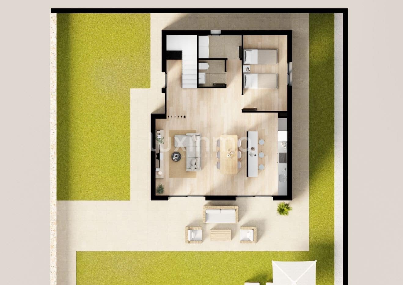4 sypialnia Willa na sprzedaż w Finestrat z basenem garażem - 555 000 € (Ref: 10079493)