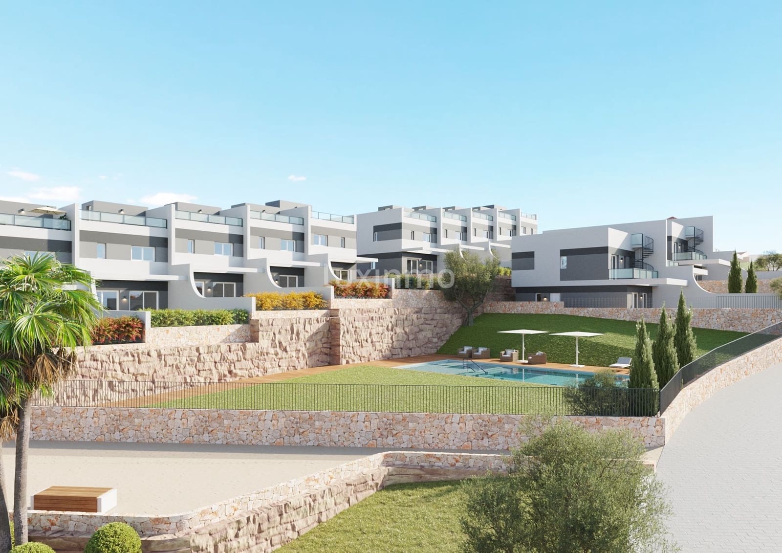 4 sypialnia Willa na sprzedaż w Finestrat z basenem garażem - 555 000 € (Ref: 10079493)