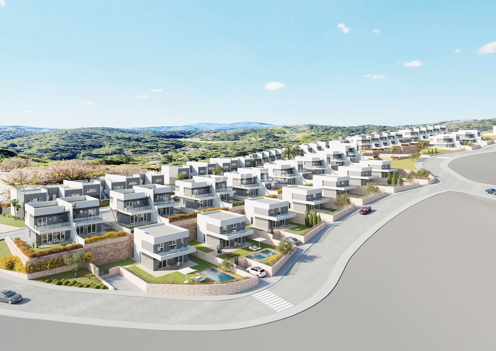 4 sypialnia Willa na sprzedaż w Finestrat z basenem garażem - 555 000 € (Ref: 10079493)