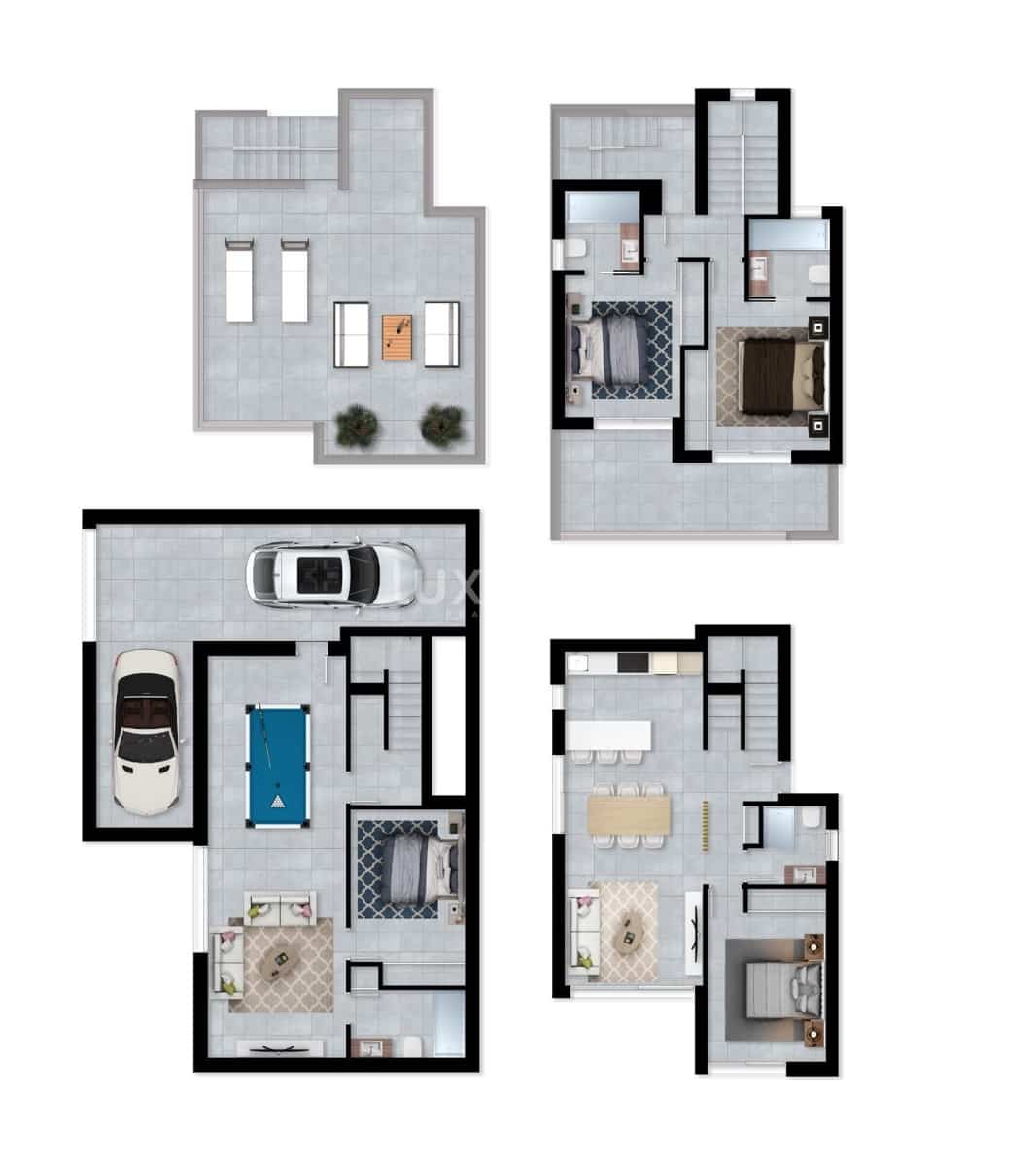 3 soveværelse Villa til salg i La Nucia med swimmingpool garage - € 600.000 (Ref: 10079495)