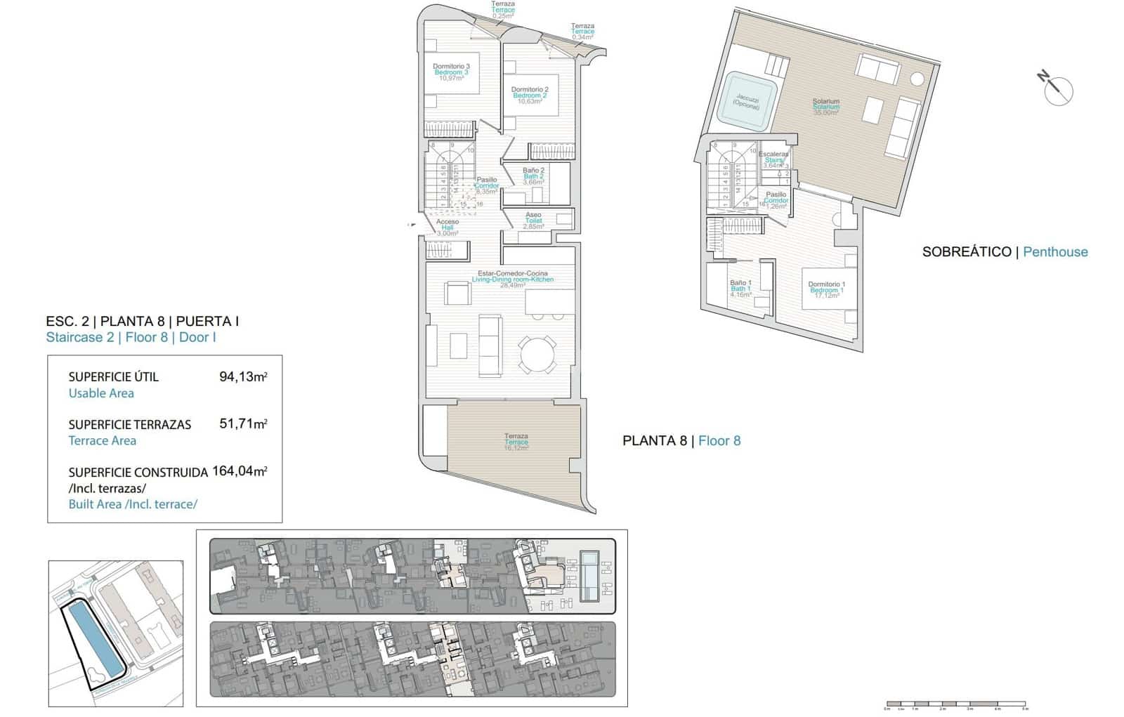 3 soveværelse Penthouse til salg i La Villajoyosa / Vila Joiosa med swimmingpool garage - € 686.000 (Ref: 10079497)