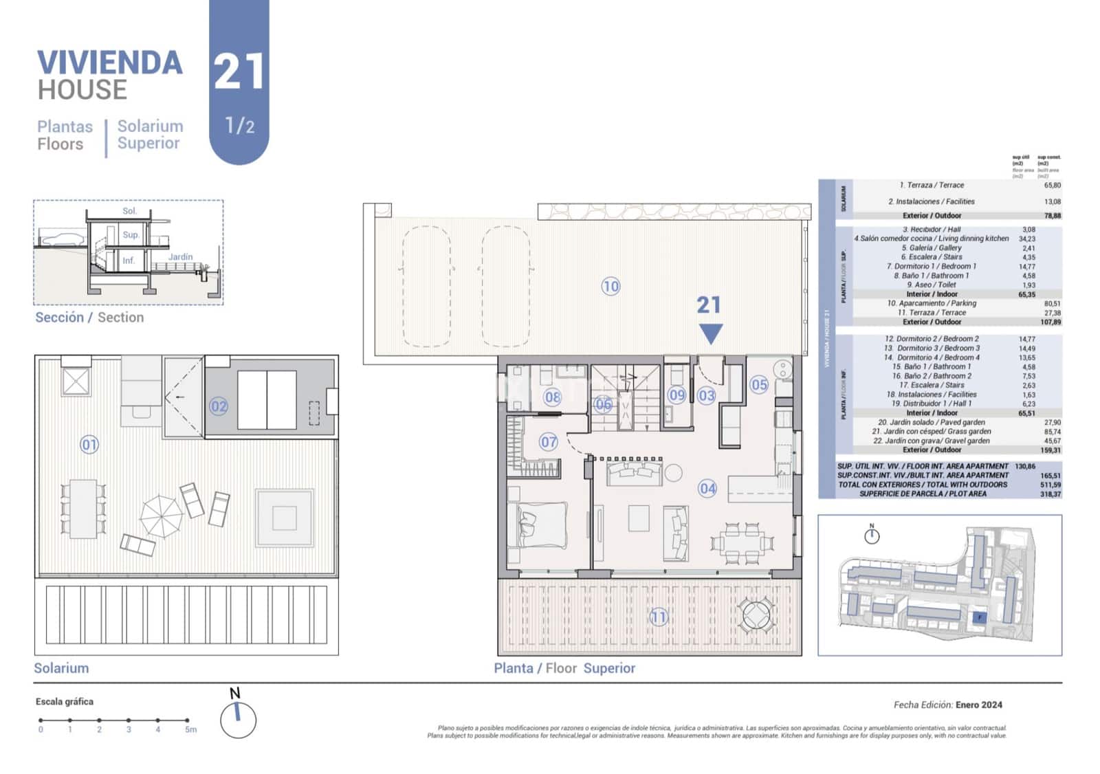 4 Zimmer Villa zu verkaufen in La Nucia mit Pool Garage - 469.000 € (Ref: 10079508)