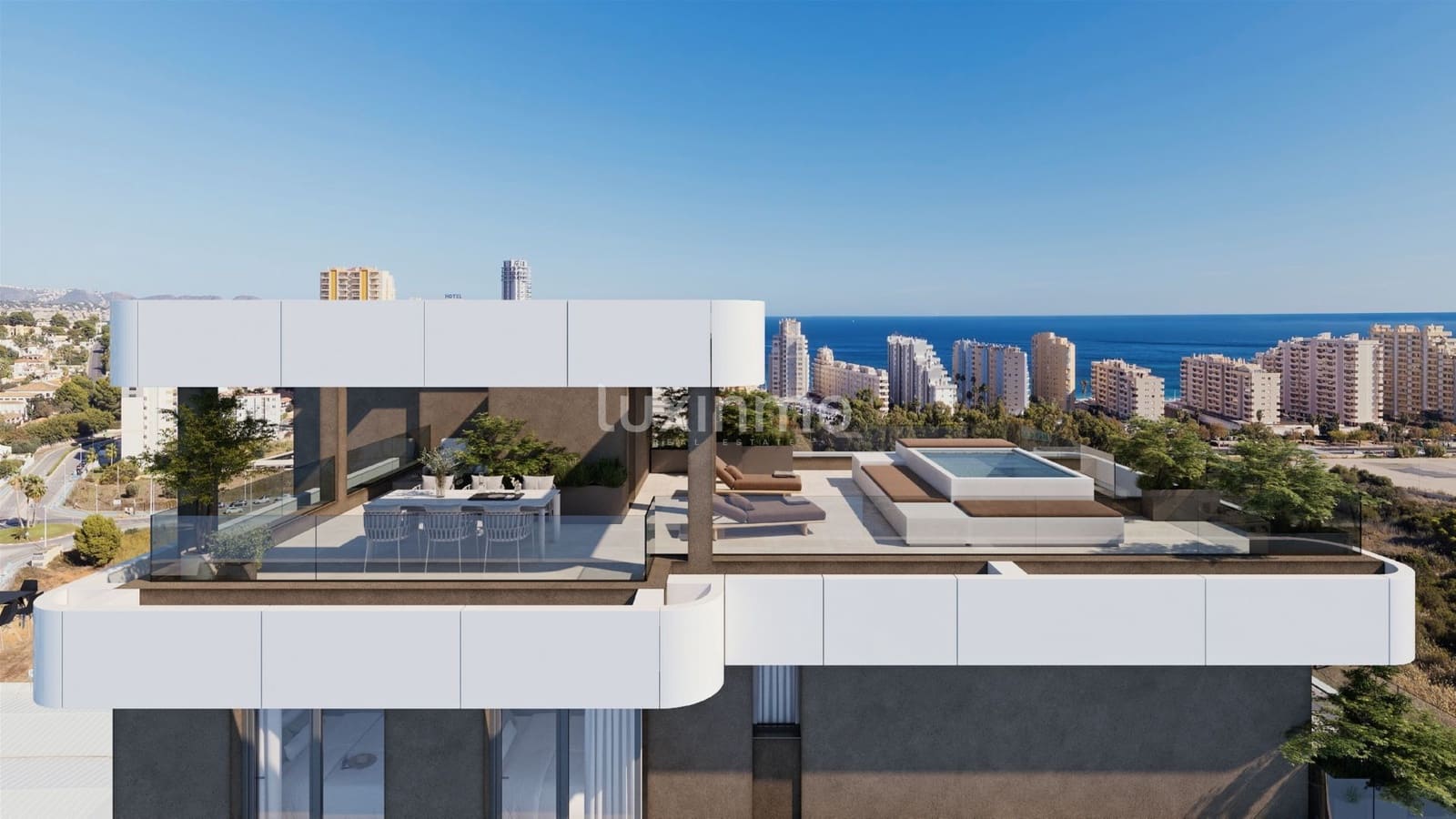 3 Zimmer Apartment zu verkaufen in Calpe / Calp mit Pool Garage - 905.000 € (Ref: 10079513)