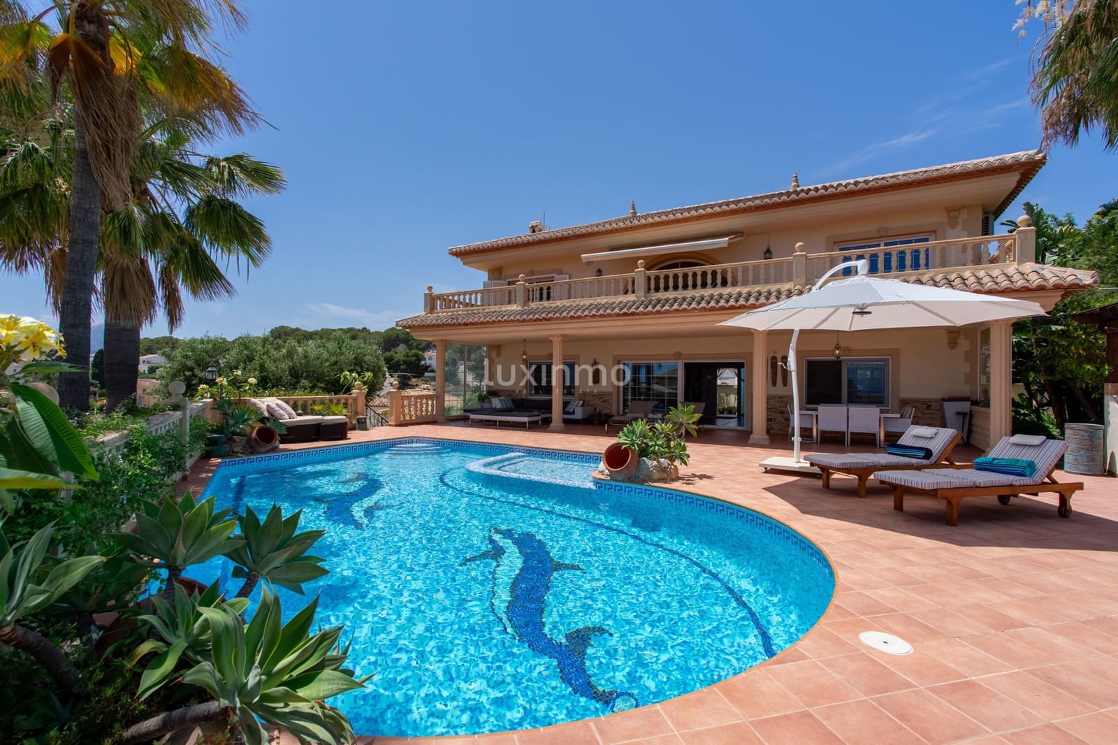 4 sovrum Villa till salu i Benissa med pool garage - 1 590 000 € (Ref: 10079548)