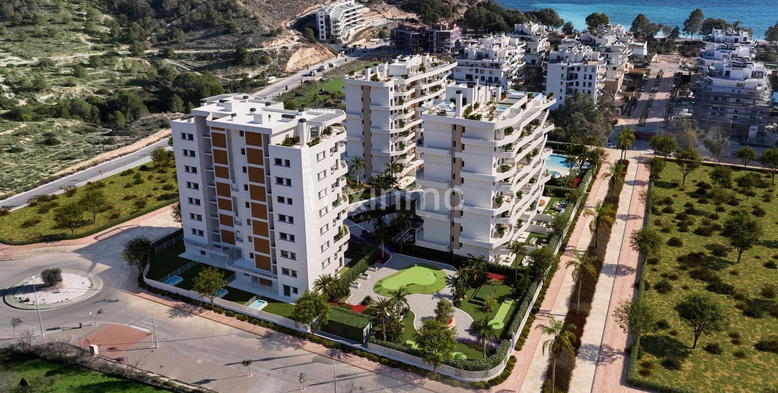 1 quarto Apartamento para venda em La Villajoyosa / Vila Joiosa com piscina garagem - 325 000 € (Ref: 10079556)