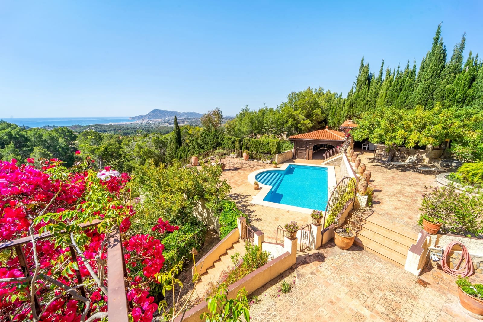 Chalet de 5 habitaciones en Altea la Vella en venta con piscina garaje - 1.375.000 € (Ref: 10079558)