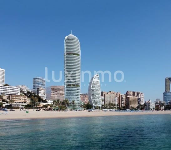 Apartamento de 2 habitaciones en Playa Poniente, Benidorm en venta con piscina garaje - 1.108.000 € (Ref: 10079566)