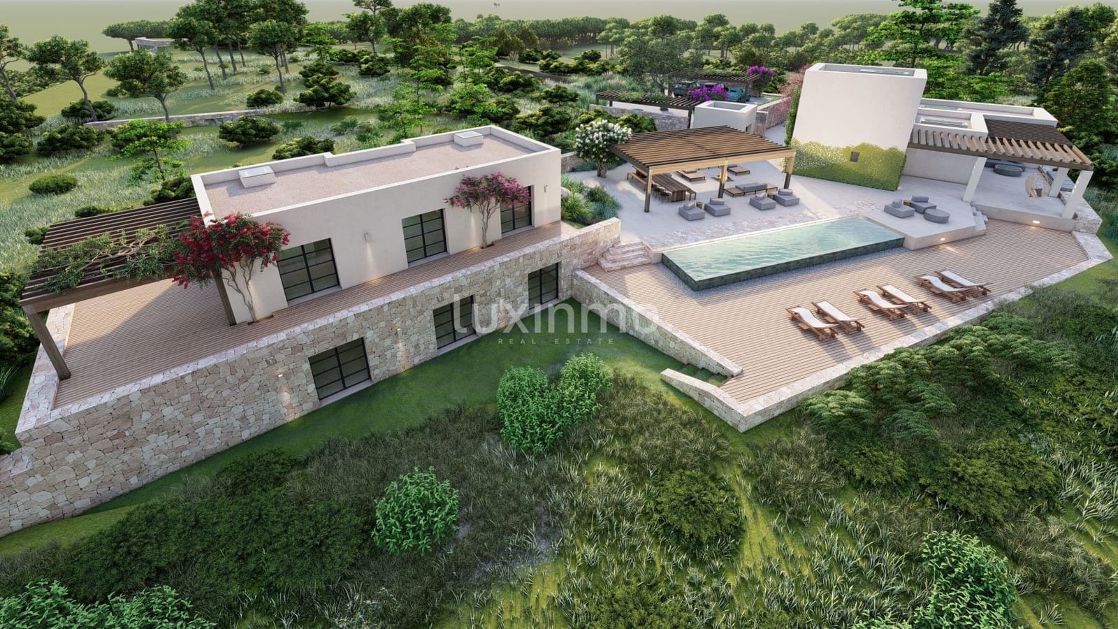 5 chambre Villa/Maison à vendre à Sant Agusti des Vedra avec piscine garage - 6 950 000 € (Ref: 10079572)