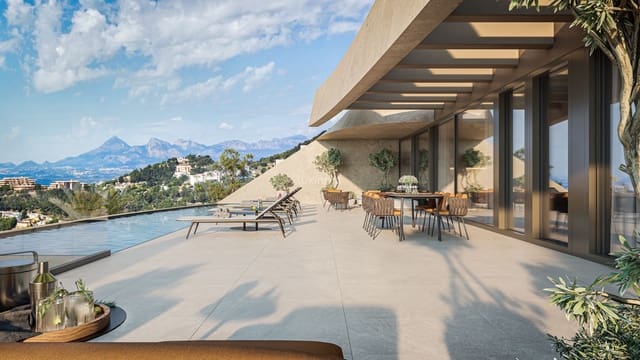 4 chambre Villa/Maison à vendre à Altea avec piscine garage - 3 300 000 € (Ref: 10079573)