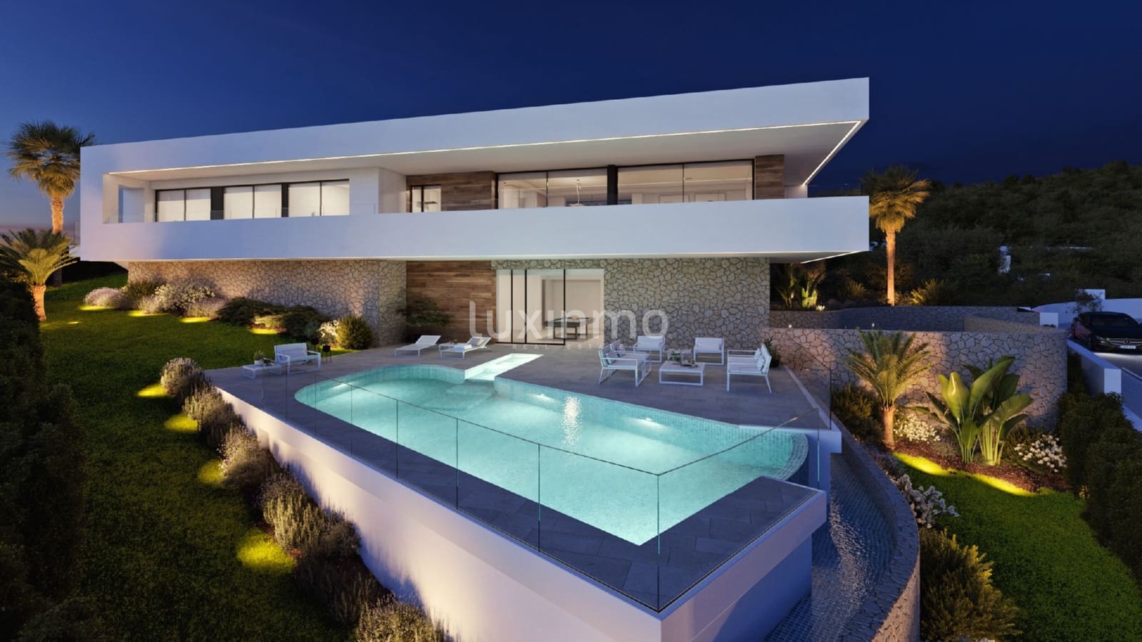 Chalet de 3 habitaciones en Cumbre del Sol en venta con piscina garaje - 2.167.000 € (Ref: 10079604)