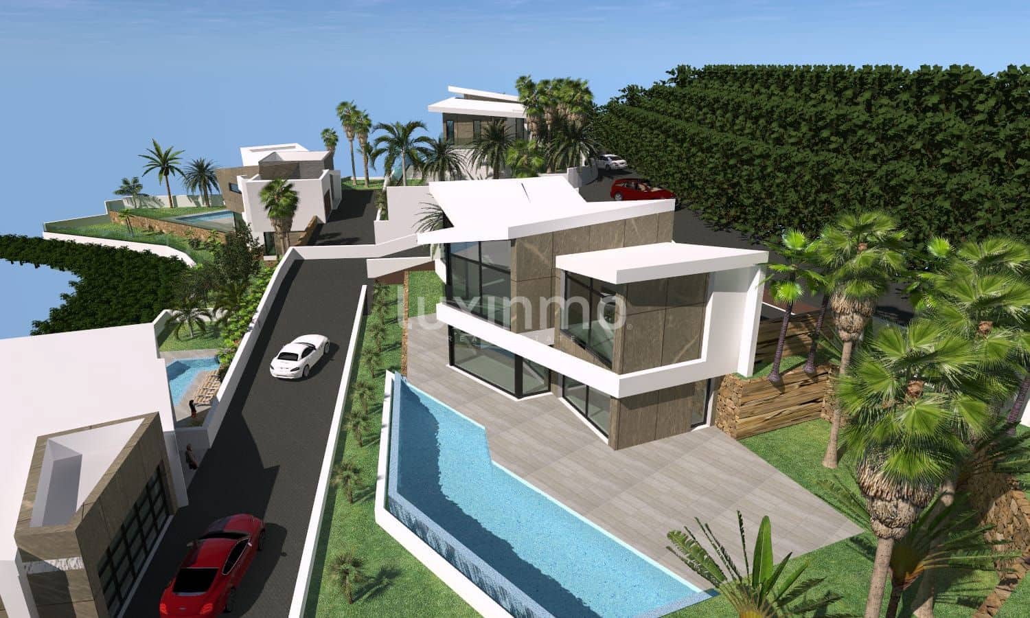 Chalet de 4 habitaciones en Calpe / Calp en venta con piscina garaje - 1.400.000 € (Ref: 10079609)