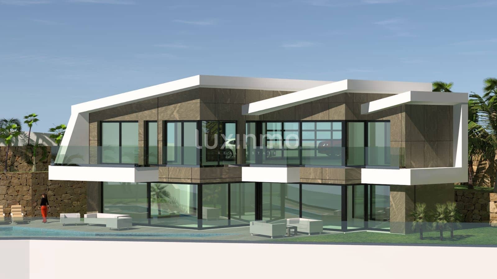 Chalet de 4 habitaciones en Calpe / Calp en venta con piscina garaje - 1.400.000 € (Ref: 10079609)