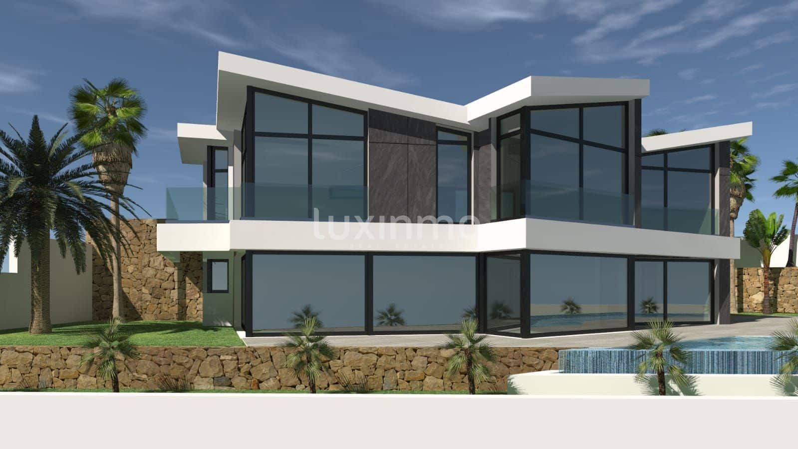 Chalet de 4 habitaciones en Calpe / Calp en venta con piscina garaje - 1.400.000 € (Ref: 10079609)